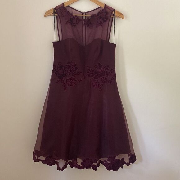 Karen Millen Embroidered A-line Dress - Picture 12 of 13